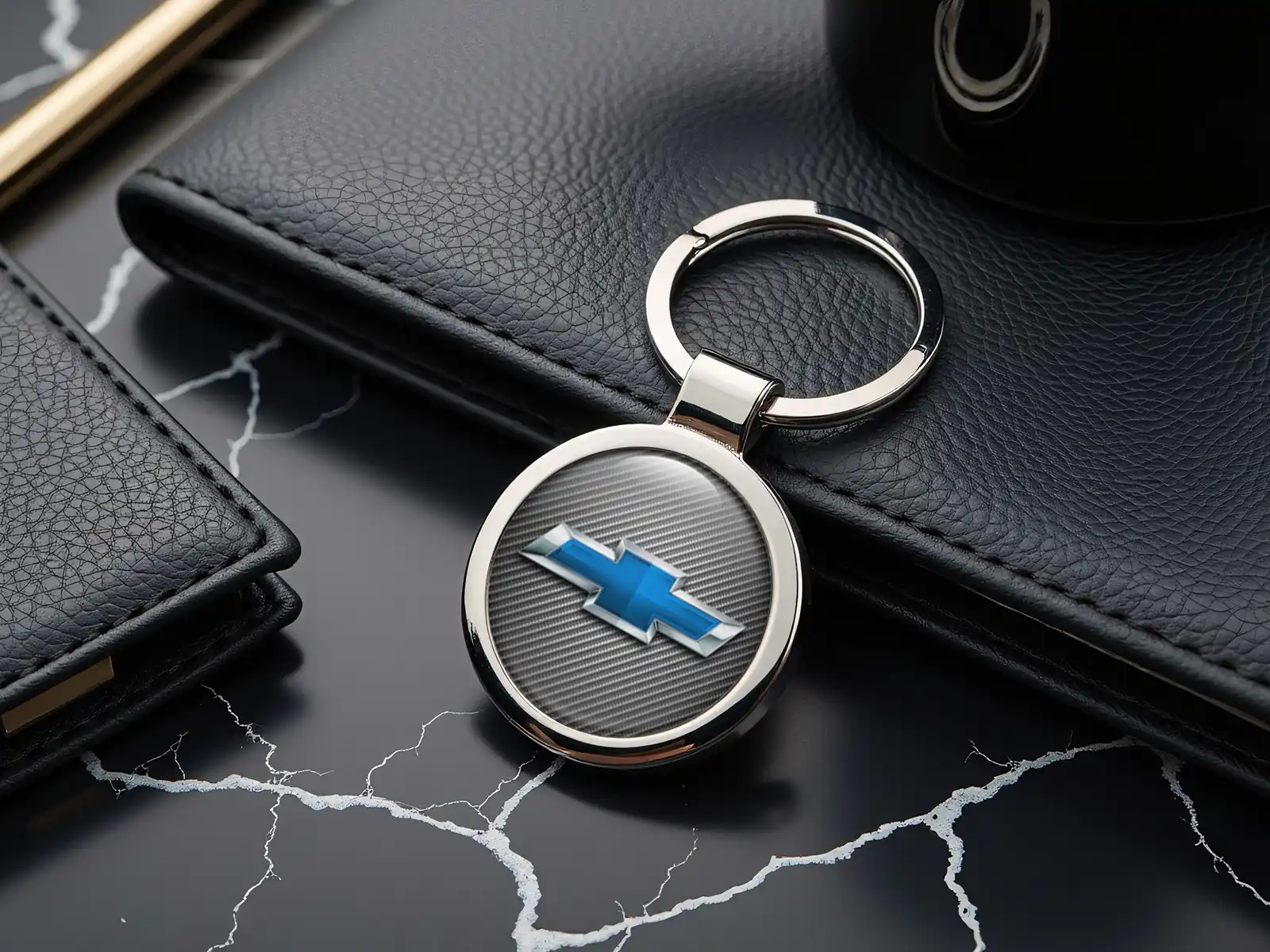 Chevrolet  Porte-clés Gravés Logo Premium Unique Max